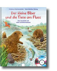 Der kleine Biber  und die Tiere am Fluss